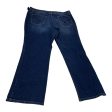 Jeans Straight By Christopher And Banks In Blue Denim, Size: 16 on Sale