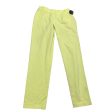 Athletic Pants By Lululemon In Yellow, Size: 6 Online Sale