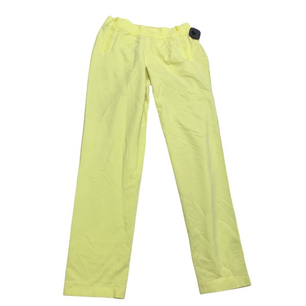 Athletic Pants By Lululemon In Yellow, Size: 6 Online Sale