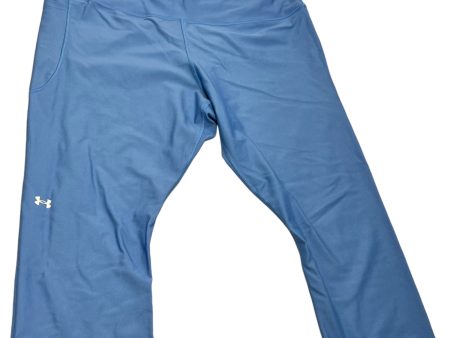 Athletic Capris By Under Armour In Blue, Size: 3x Online Sale