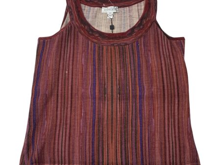 Top Sleeveless Designer By St John Collection In Red, Size: S For Cheap