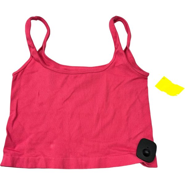 Athletic Tank Top By OQQ In Pink, Size: L Fashion