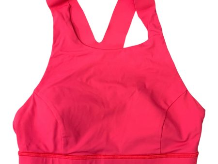 Athletic Bra By Lululemon In Pink, Size: S Online Hot Sale