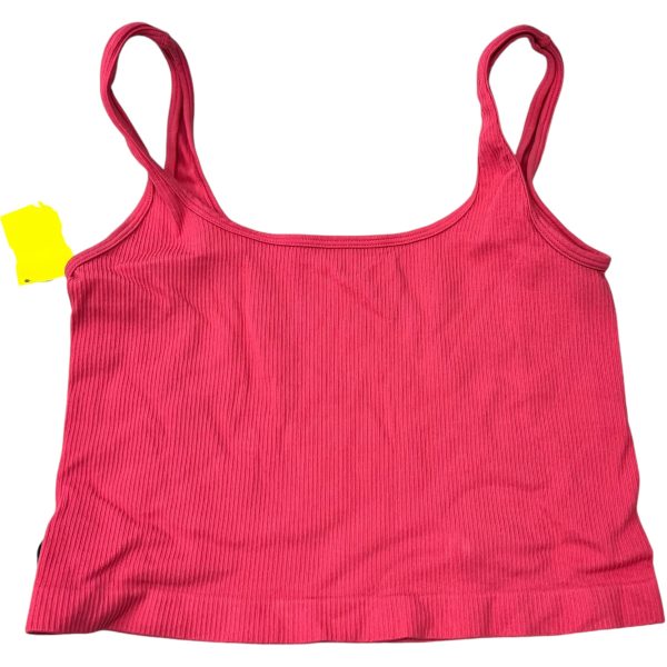 Athletic Tank Top By OQQ In Pink, Size: L Fashion