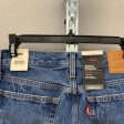 Jeans Wedgie Straight By Levis In Blue Denim, Size: 0 Discount