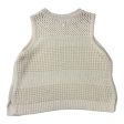 Vest Sweater By Universal Thread In Cream, Size: L Online