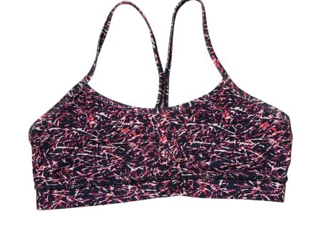 Athletic Bra By Lululemon In Pink & Purple, Size: M Online