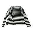 Top Long Sleeve By Gap In Black & White, Size: 1x Cheap