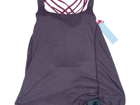 Athletic Tank Top By Lululemon In Pink, Size: M Cheap