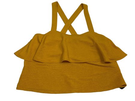 Yellow Top Sleeveless Madewell, Size M For Cheap