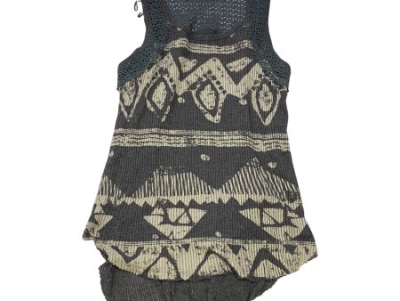 Tunic Sleeveless By We The Free In Grey, Size: M Online Hot Sale