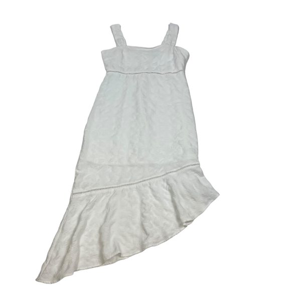 White Dress Casual Midi Gilli, Size S Online