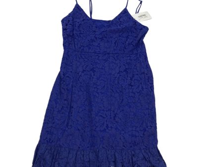 Blue Dress Casual Short Sugar Lips, Size M Supply