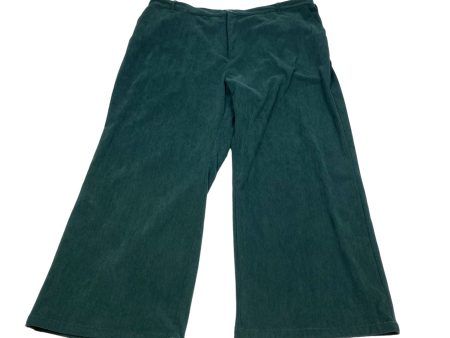 Green Pants Corduroy Clothes Mentor, Size 3x Discount