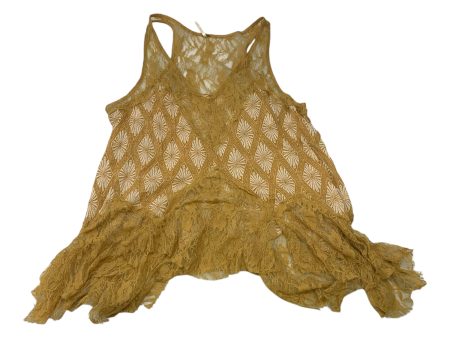 Tunic Sleeveless By Free People In Yellow, Size: Xs Online now