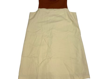 Brown & Cream Dress Casual Short Tobi, Size M Online Sale