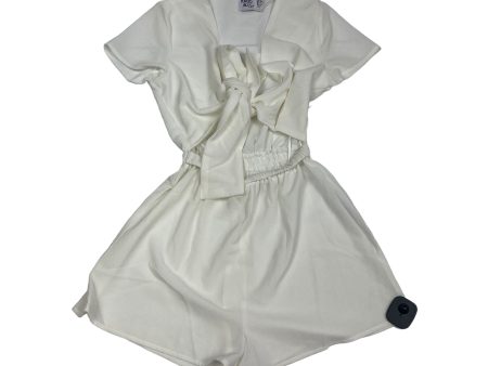 White Romper Princess Polly, Size Xs Online Hot Sale