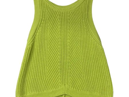 Vest Sweater By 525 In Chartreuse, Size: M Cheap