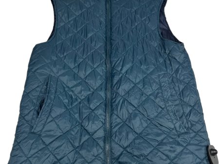 Vest Puffer & Quilted By Weatherproof In Blue, Size: S Online Hot Sale