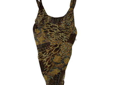 Animal Print  Swimsuit By Solar  Size: M For Sale