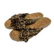 Animal Print Sandals Flats Nine West, Size 7.5 Cheap