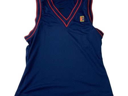 Athletic Tank Top By Nike Apparel In Blue, Size: S Online