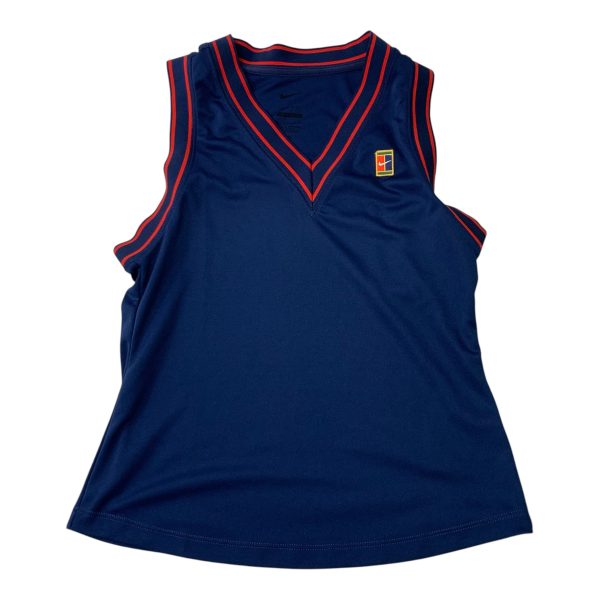 Athletic Tank Top By Nike Apparel In Blue, Size: S Online