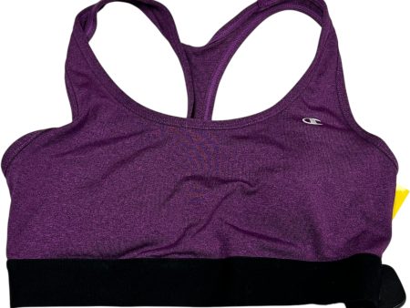 Athletic Bra By Champion In Purple, Size: M Sale