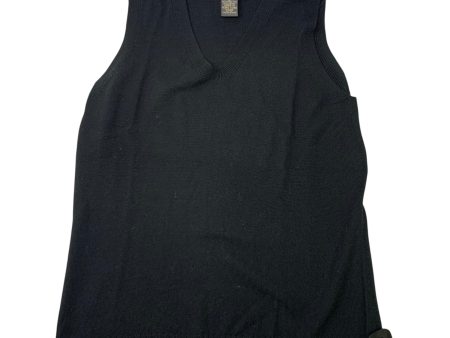 Vest Sweater By Banana Republic In Black, Size: M For Discount