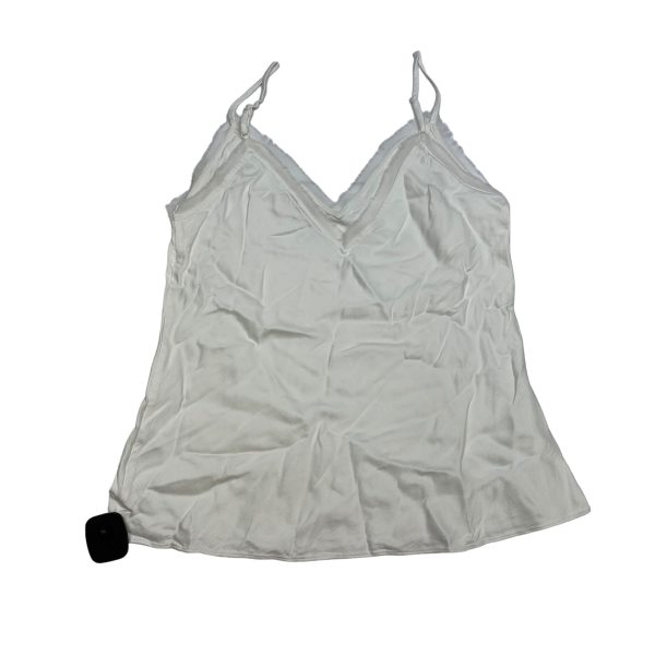 White Top Sleeveless Frame, Size M on Sale