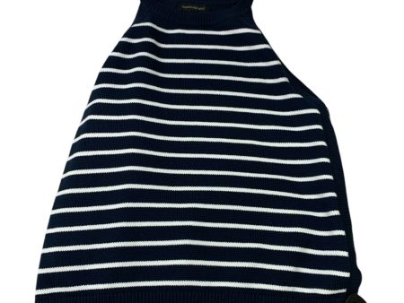 Vest Sweater By Banana Republic In Navy, Size: L Hot on Sale