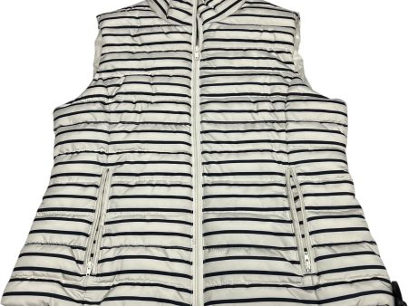 Vest Puffer & Quilted By Colebrook In Striped Pattern, Size: S For Cheap