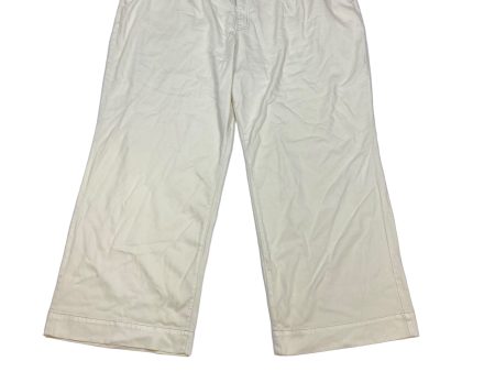 Cream Pants Wide Leg Lane Bryant, Size 28 Discount