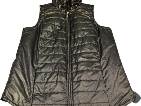 Vest Puffer & Quilted By Chicos In Gold, Size: M Cheap