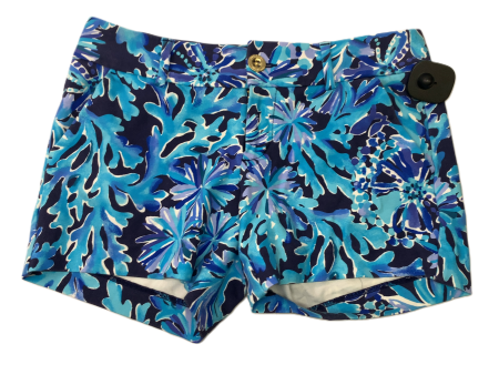 Blue  Shorts Designer By Lilly Pulitzer  Size: 00 Online now