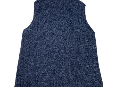 Vest Sweater By Charter Club In Blue, Size: M Online Sale