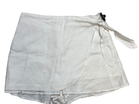 White Skort Clothes Mentor, Size L Cheap