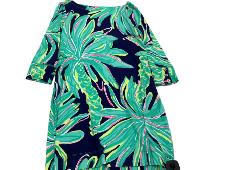 Blue & Green  Dress Designer By Lilly Pulitzer  Size: S Online Sale