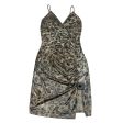 Animal Print Dress Casual Short Clothes Mentor, Size M Fashion