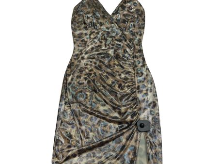 Animal Print Dress Casual Short Clothes Mentor, Size M Fashion