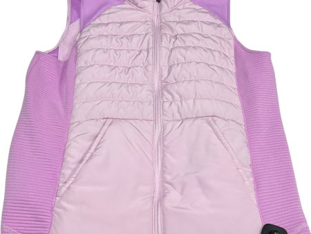 Vest Puffer & Quilted By Tek Gear In Pink, Size: Xl Online now