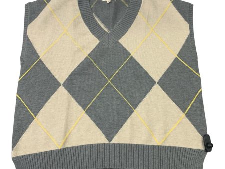 Vest Sweater By Promesa In Grey, Size: Xl Hot on Sale