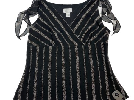 Black Top Sleeveless Loft, Size L For Sale