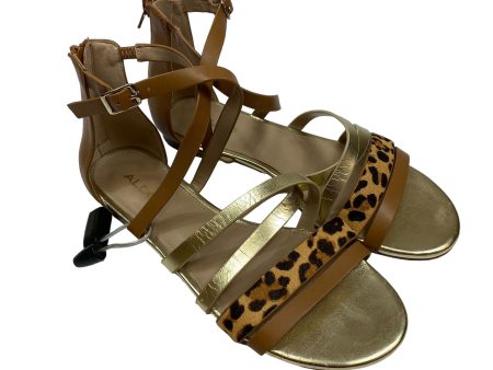 Animal Print Sandals Flats Aldo, Size 7.5 Online