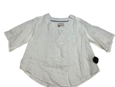 White Top Short Sleeve Pilcro, Size Xxs Online Hot Sale