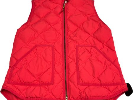 Vest Puffer & Quilted By J. Crew In Pink, Size: S Sale