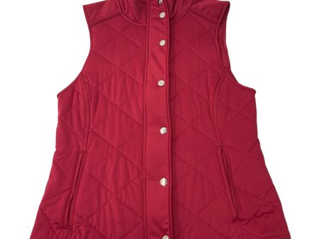 Vest Puffer & Quilted By Lauren By Ralph Lauren In Red, Size: S Online Hot Sale