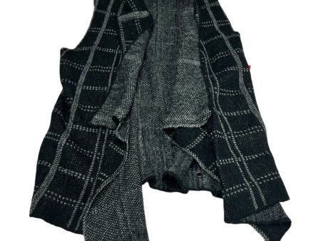 Vest Sweater By Elan In Black, Size: L Online Sale