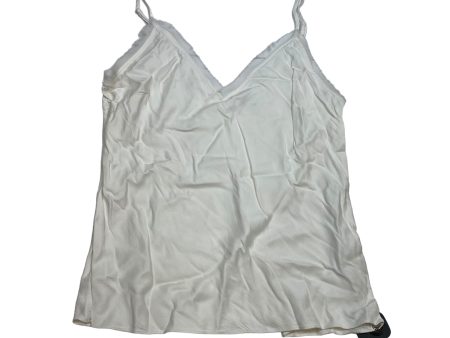 White Top Sleeveless Frame, Size M on Sale