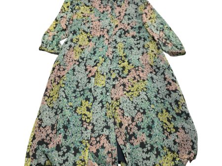 Dress Casual Maxi By Loft In Blue & Pink, Size: L on Sale